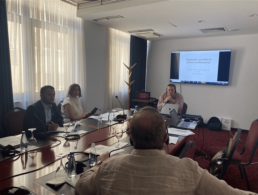 Seminar mbi standardet e praktikës së ndihmës juridike penale