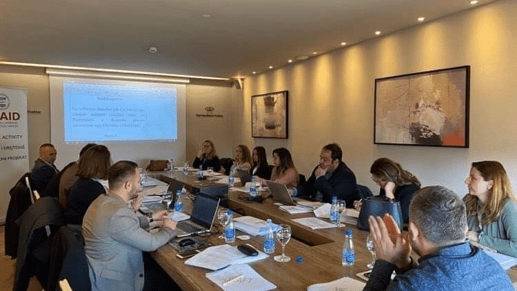 Puntoria e grupit punues për hartimin e draft Udhëzimit Administrativ për caktimin e kritereve për ofrimin e shërbimeve juridike të autorizuara nga organizatat jo-qeveritare