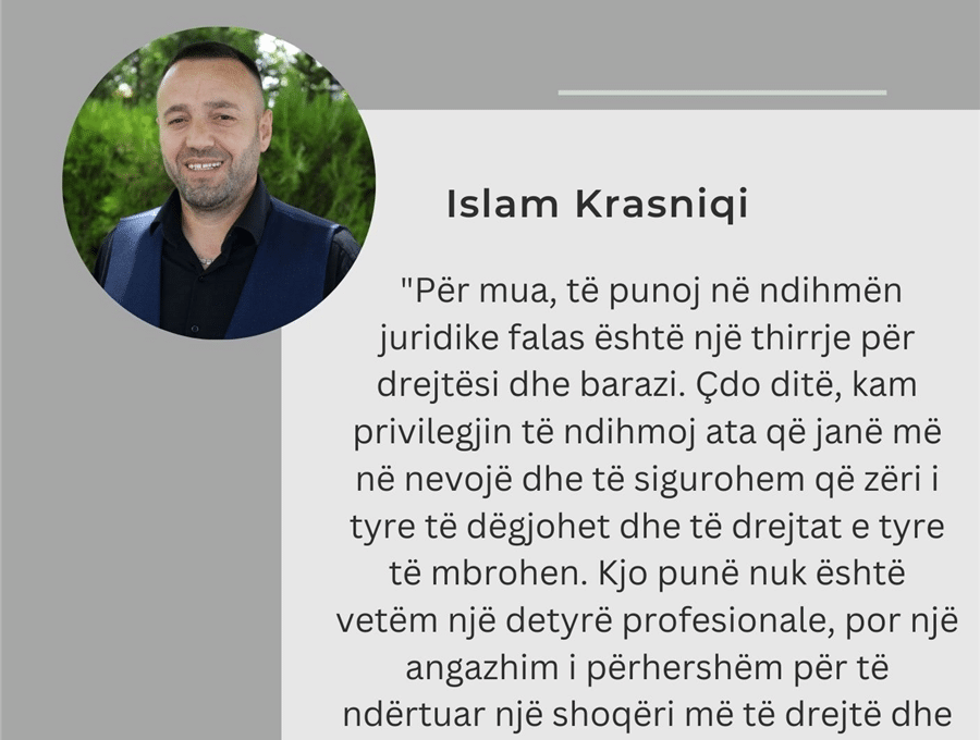 Zyrtarët e Agjencisë për Ndihmë Juridike Falas, në shërbim të qytetarëve