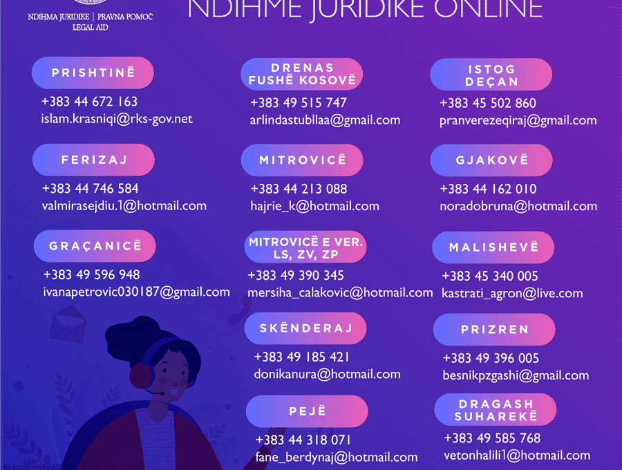 Ndihma Juridike Falas ONLINE!
