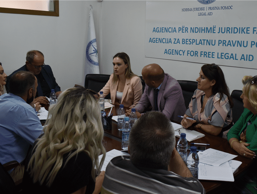 Këshilli për Ndihmë Juridike Falas mbajti takimin e rregullt mujor
