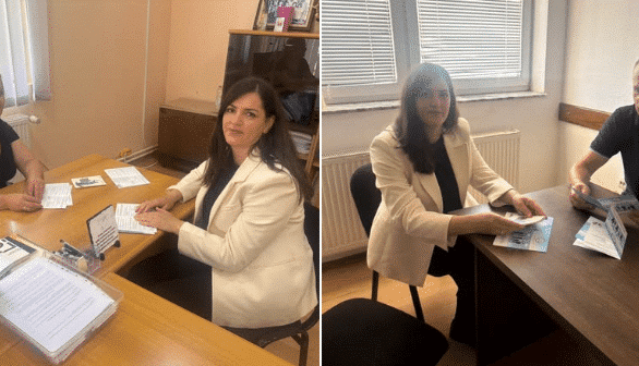 Në kuadër të aktiviteteve të Javës së Ndihmës Juridike Falas, znj. Valentina Bejtullahu, zyrtare e lartë për ndihmë juridike në Zyren Mobile për Ndihmë Juridike Falas në Podujevë ka zhvilluar takime me përfaqësues të Qendrës për Punë Sociale (QPS) dhe organizatës Hendikos – Podujevë