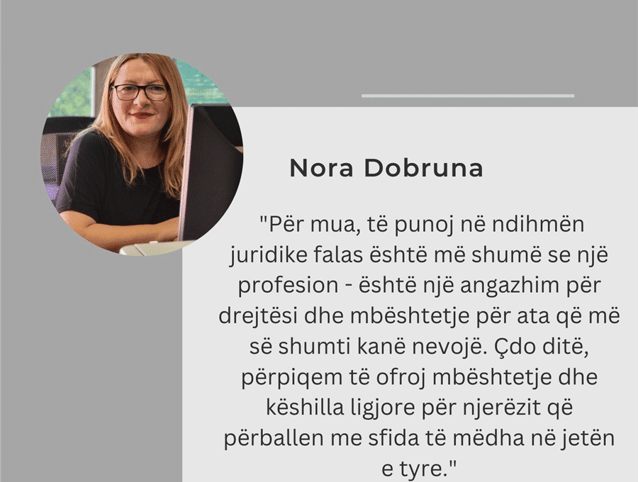 Zyrtarët e Agjencisë për Ndihmë Juridike Falas, në shërbim të qytetarëve