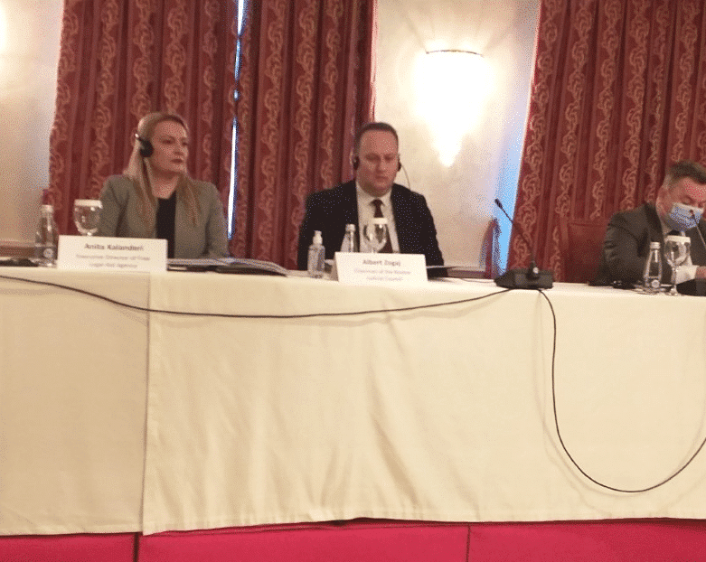 Agjencia për Ndihmë Juridike Falas, mori pjesë në lansimin e Raportit Vlerësues Krahasimor të të dhënave për funksionimin e sistemit të drejtësisë gjatë viteve 2014-2020