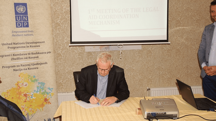 Agjencia për Ndihmë Juridike Falas nënshkruan Memorandumin e Mirëkuptimit për përkrahjen e ofrimit të shërbimeve efikase dhe efektive të ndihmës juridike falas në Kosovë