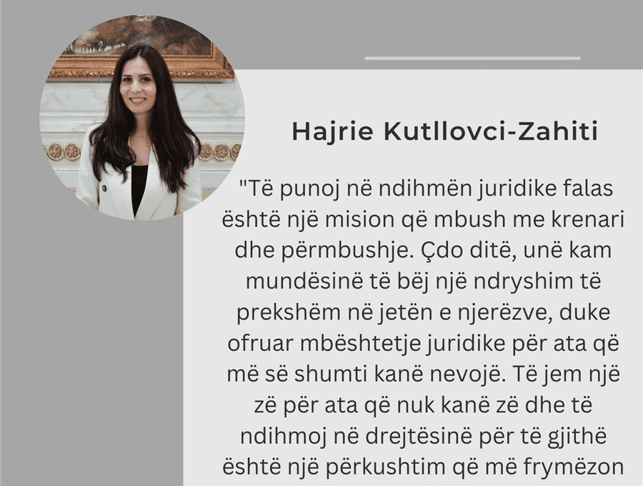 Zyrtarët e Agjencisë për Ndihmë Juridike Falas, në shërbim të qytetarëve
