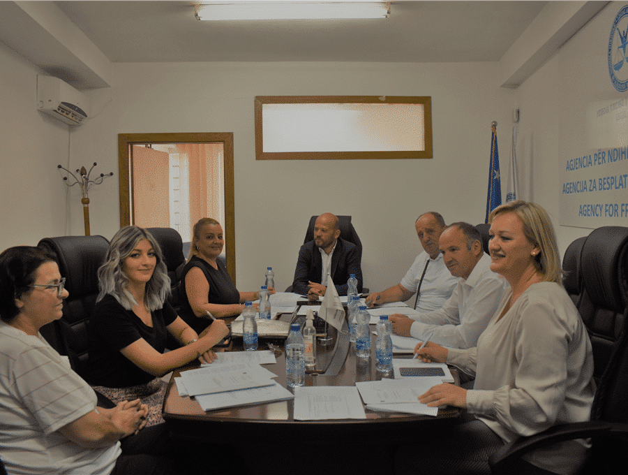 Këshilli për Ndihmë Juridike Falas mbajti takimin e rregullt mujor