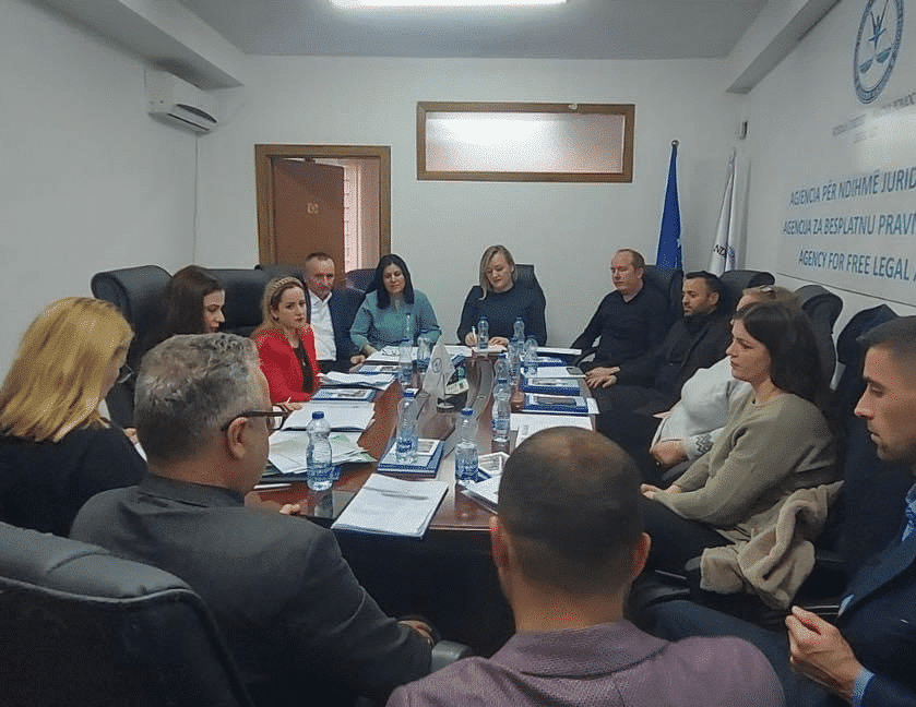 Takim pune me stafin e Agjencisë për Ndihmë Juridike Falas