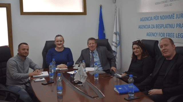 Agjencia për Ndihmë Juridike Falas priti në takim përfaqësues nga USAID – Projekti për Drejtësi